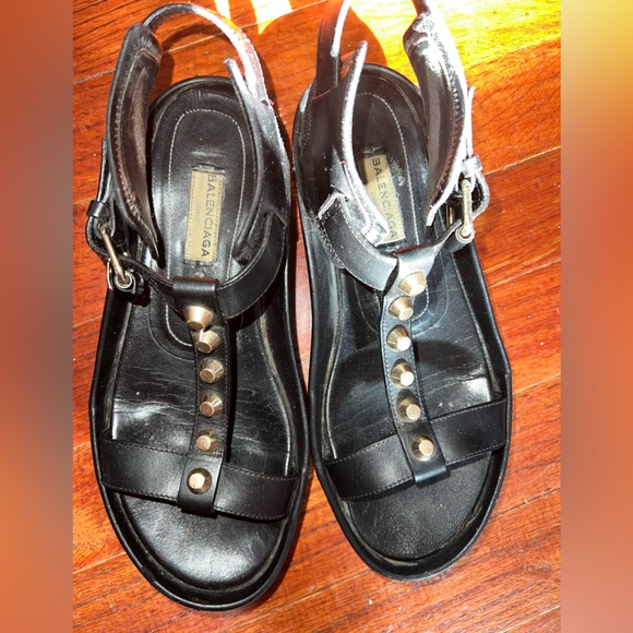 Balenciaga studded platform sandals size 36 - Picture 6 of 10